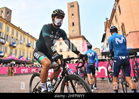 Massimo Paolone/Lapresse 24 octobre 2020 Italie Sport Cycling Giro d'Italia 2020 - 103th Edition - Stage 20 - de Alba à Sestriere dans le pic: SAGAN Peter BORA - HANSGROHE Banque D'Images