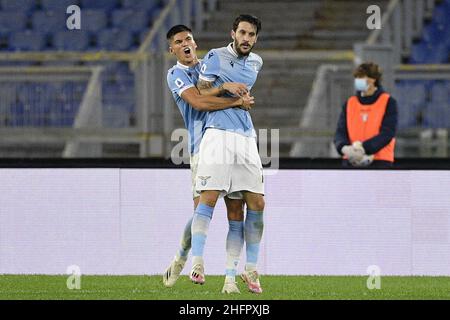 Fabrizio Corradetti / Lapresse 24st octobre 2020 Rome, Italie football Lazio vs Bologne - Championnat italien de football Ligue A TIM 2020/2021 - Stade Olimpico dans la photo: Banque D'Images