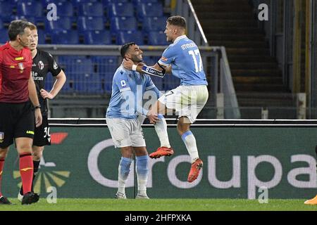 Fabrizio Corradetti / Lapresse 24st octobre 2020 Rome, Italie football Lazio vs Bologne - Championnat italien de football Ligue A TIM 2020/2021 - Stade Olimpico dans la photo: Banque D'Images