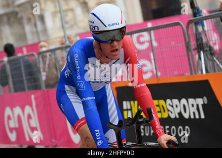 GIAN Mattia d'Alberto/Lapresse 25 octobre 2020 Italie Sport Cyclisme Giro d'Italia 2020 - 103th Edition - Stage 21 Cernusco sul Naviglio Milano dans la pic:SCOTSON Miles( AUS ) GROUPAMA - FDJ Banque D'Images