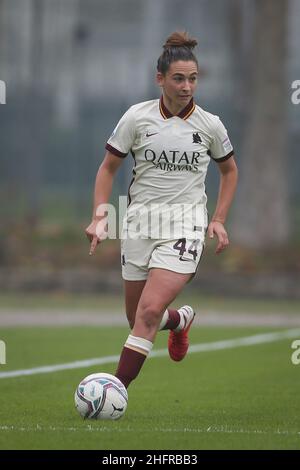 Fabio Rossi/AS Roma/Lapresse 15/11/2020 Milan (Italie) Sport Soccer Milan - Roma Women Serie A - Centro sportivo "Vismara" dans la photo: Banque D'Images