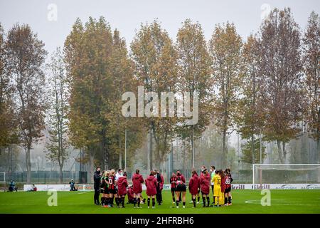 Foto Claudio Furlan - Lapresse 15 novembre 2020 Milano (Italia) Actualités Campionato série A Femminile Milan femmes contre les femmes roms Banque D'Images