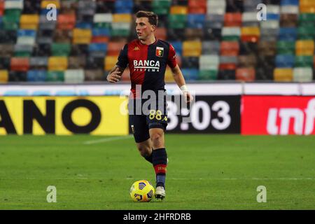 Andrea Bressanutti/Lapresse 22 novembre 2020 Udine, Italie football sportif Udinese vs Gênes - Ligue italienne de football A Tim 2020/2021 - Stade Dacia Arena dans le pic: pellegrini luca Banque D'Images