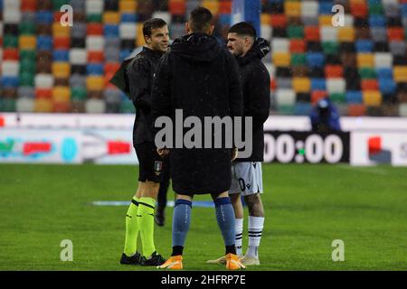 Andrea Bressanutti/Lapresse 06 décembre 2020 Udine, Italie football sportif Udinese vs Atalanta - Italien football Championship League A Tim 2020/2021 - Dacia Arena Stadium in the pic: Field Check Banque D'Images