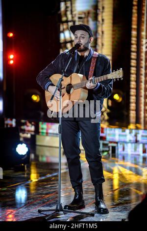 Lapresse - Claudio Furlan 17 décembre 2020 - Sanremo (Italie) musique Sanremo Young 2020 dans la photo: Wrongonyou Banque D'Images