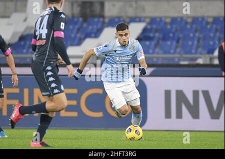 Fabrizio Corradetti / Lapresse 20st décembre 2020 Rome, Italie football Lazio vs Napoli - Championnat italien de football Ligue A TIM 2020/2021 - Stade Olimpico dans la photo: Banque D'Images