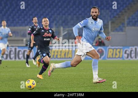 Fabrizio Corradetti / Lapresse 20st décembre 2020 Rome, Italie football Lazio vs Napoli - Championnat italien de football Ligue A TIM 2020/2021 - Stade Olimpico dans la photo: Banque D'Images