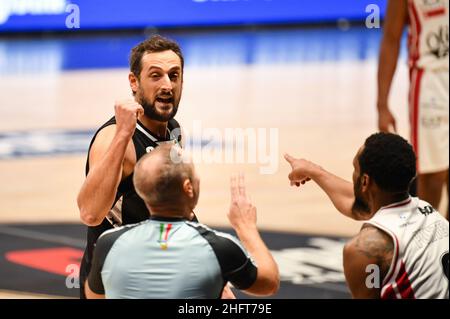 Massimo Paolone/Lapresse 27 décembre 2020 Bologna, Italie panier sport Virtus Bologna vs Armani Milano - LBA Serie A UnipolSai - Virtus Arena in the pic: Marco Belinelli (Virtus Bologna) Banque D'Images