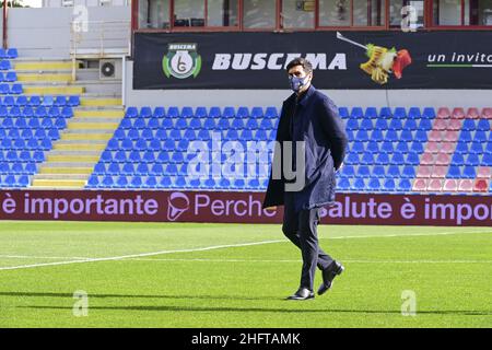 Luciano Rossi/ AS Roma/ Lapresse 06/01/2021 Rome (Italie) Sport Soccer Crotone-Roma football Championship League A Tim 2020/2021 Ezio Scida Stadium in the pic: Banque D'Images