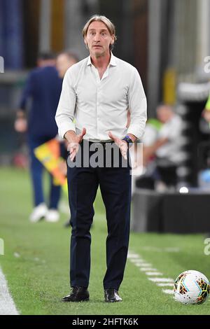 Lapresse - Tano Pecoraro 30 juin 2020 City Genova - (Italie) Sport Soccer Gênes vs Juventus Italian football Championship League A TIM 2019/2020 - "Luigi Ferraris" Stadium in the pic: nicola davide Banque D'Images