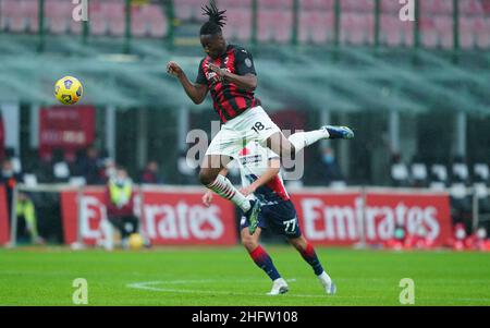 Lapresse - Spada 07 février 2021 Milan ( Italie ) Sport Soccer A.C.Milan - Stagione 2020-2021 - série A Milan contre Crotone dans la photo: Meite Banque D'Images