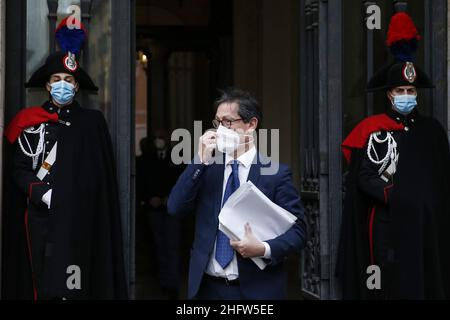 Cecilia Fabiano/Lapresse 17 février 2021 Roma (Italie) politique : Gouvernement Draghi , Sénat confiance dans le pic : Roberto Garofoli Banque D'Images