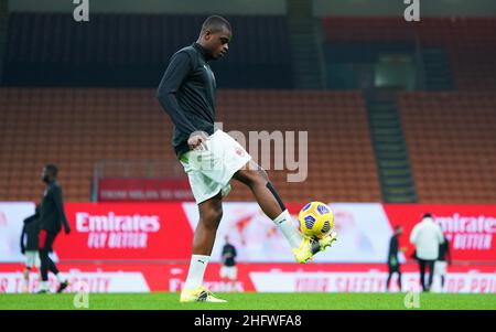 Lapresse - Spada 03 mars 2021 Milan ( Italie ) Sport Soccer A.C.Milan- saison 2020-2021 - série A Milan vs Udinese dans le pic: Kalulu Banque D'Images