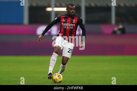 Lapresse - Spada 03 mars 2021 Milan ( Italie ) Sport Soccer A.C.Milan- saison 2019-2020 - série A Milan vs Udinese dans le pic: Kalulu Banque D'Images