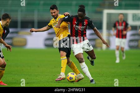 Lapresse - Spada 03 mars 2021 Milan ( Italie ) Sport Soccer A.C.Milan- saison 2019-2020 - série A Milan vs Udinese dans la photo: Méite Banque D'Images