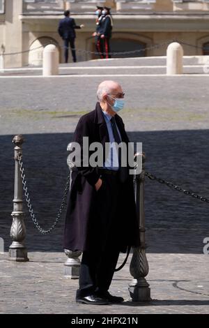 Mauro Scrobogna /Lapresse 25 mars 2021 Rome, Italie Actualités Montecitorio - Ministère de la Santé sur la photo: Giovanni Rezza, Directeur général de la prévention au Ministère de la Santé Banque D'Images