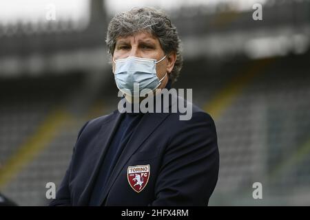 Lapresse - Fabio Ferrari 03 avril 2021 Turin, Italie sport de football EXCLUSIF TORINO FC Torino FC vs Juventus FC - Italian football Championship League A TIM 2020/2021 - stade "Olimpico Grande Torino".Dans le pic:Antonio Comi (Torino FC); Banque D'Images