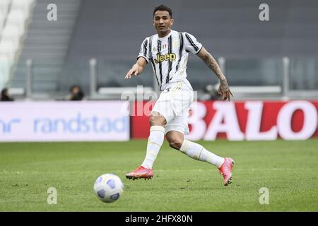 Marco Alpozzi/Lapresse 11 avril 2020 Turin, Italie football sportif Juventus vs Gênes - Ligue italienne de championnat de football A TIM 2020/2021 - Stade Allianz dans le pic: Danilo (Juventus F.C.); Banque D'Images