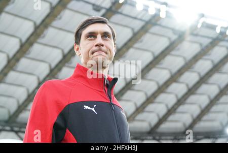 Lapresse - Spada 26 avril 2021 Rome ( Italie ) Sport Soccer A.C.Milan- saison 2020-2021 - série A Lazio vs Milan dans la photo: Tatarusanu Banque D'Images