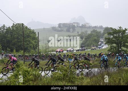 Fabio Ferrari/Lapresse 11 mai 2021 Italie Sport Cycling Giro d'Italia 2021 - 104th Edition - Stage 4 - de Piacenza à Sestola dans la photo: Paysage Banque D'Images