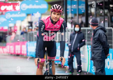 Alessandro Bremec/Lapresse 11 mai 2021 Italie Sport Cyclisme Giro d'Italia 2021 - 104th Edition - Stage 4 - de Piacenza à Sestola dans la photo: GANNA Filippo (ITA) (INEOS GRENADIERS) Banque D'Images