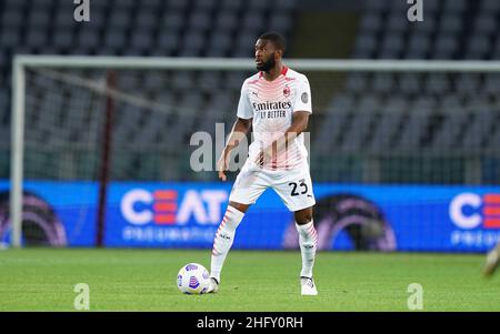 Lapresse - Spada 12 mai 2021 Turin ( Italie ) Sport Soccer AA.C.Milan- saison 2020-2021 - série A Torino vs Milan dans la photo: tomori Banque D'Images