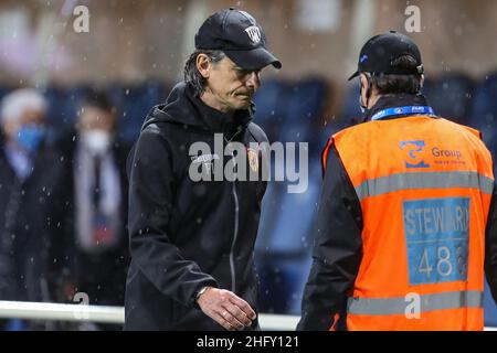 Stefano Nicoli/Lapresse 12-05-2021 Sport Soccer Atalanta vs Benevento série A Tim 2020/2021 Gewiss Stadium dans le Picture Filippo Inzaghi Banque D'Images