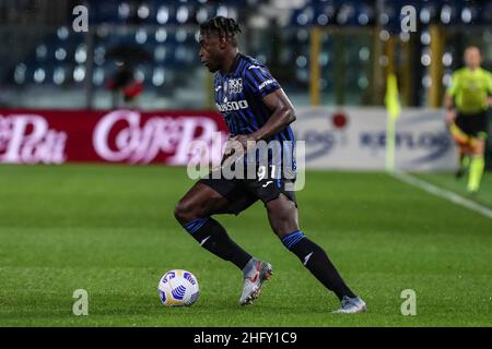 Stefano Nicoli/Lapresse 12-05-2021 Sport Soccer Atalanta vs Benevento série A Tim 2020/2021 Gewiss Stadium dans le Picture Duvan Zapata Banque D'Images