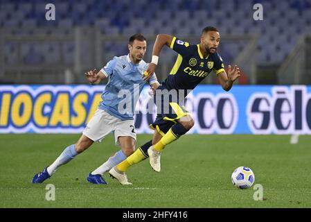 Fabrizio Corradetti / Lapresse 12st mai 2021 Rome, Italie football Lazio vs Parme - Championnat italien de football Ligue A TIM 2020/2021 - Stade Olimpico dans le pic: Hernami (Parme) Banque D'Images