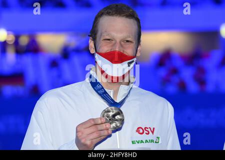 Alfredo Falcone - Lapresse 17 mai 2021 Budapest, Hongrie sport 35th Edition de la natation européenne Open 400m Freestyle Men in the pic:Felix Auboceck Banque D'Images