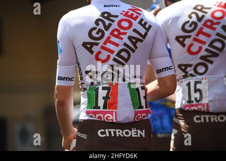 Marco Alpozzi/Lapresse 21 mai 2021 Italie Sport Cycling Giro d'Italia 2021 - 104th Edition - Stage 13 - de Ravenne à Vérone dans le pic: SOLER Marc (ESP) (ÉQUIPE MOVISTAR) Banque D'Images