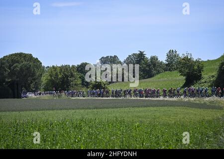 Fabio Ferrari/Lapresse 21 mai 2021 Italie Sport Cycling Giro d'Italia 2021 - 104th Edition - Stage 13 - de Ravenne à Vérone dans le pic: Pendant la course. Banque D'Images