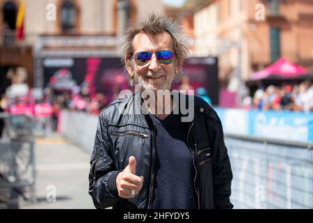 Alessandro Bremec/Lapresse 21 mai 2021 Italie Sport Cyclisme Giro d'Italia 2021 - 104th Edition - Stage 13 - de Ravenne à Vérone dans le pic: Claudio Golinelli Banque D'Images