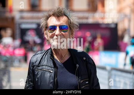 Alessandro Bremec/Lapresse 21 mai 2021 Italie Sport Cyclisme Giro d'Italia 2021 - 104th Edition - Stage 13 - de Ravenne à Vérone dans le pic: Claudio Golinelli Banque D'Images