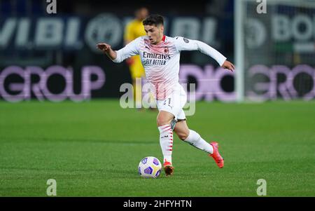 Lapresse - Spada 23 mai 2021 Bergame ( Italie ) Sport Soccer A.C.Milan- saison 2020-2021 - série A Atalanta vs Milan dans le pic: Brahim Diaz Banque D'Images