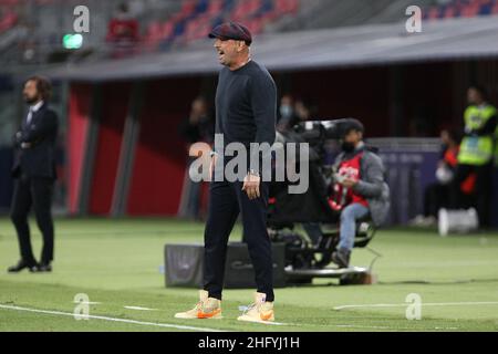 Michele Nucci/Lapresse 23 mai 2021 Bologna, Italie sport - football Bologna F.C. vs Juventus football Club - Championnat italien de football League A TIM 2020/2021 - Renato Dall'Ara Stadium in the pic: Sinisa Mihajlovic (Bologna F.C.) Banque D'Images