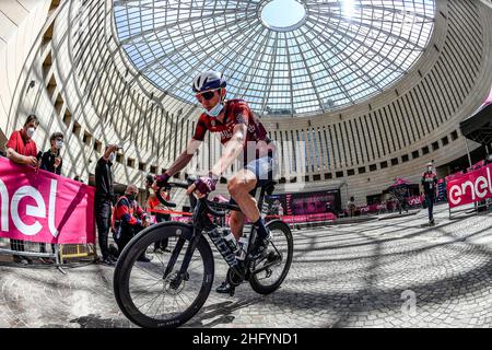 GIAN Mattia d'Alberto/Lapresse 27 mai 2021 Italie Sport Cyclisme Giro d'Italia 2021 - 104th Edition - Stage 18 - de Rovereto à Stradella dans le cadre de la photo: MARTIN Daniel (IRL) (PAYS DE DÉPART D'ISRAËL) Banque D'Images