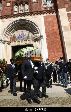 Mairo Cinquetti - Lapresse 29 mai 2021 Milan - Italie Actualités funérailles de Carla Fraci à San Marco Churc à Milan Banque D'Images