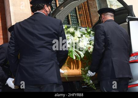 Mairo Cinquetti - Lapresse 29 mai 2021 Milan - Italie Actualités funérailles de Carla Fraci à San Marco Churc à Milan Banque D'Images