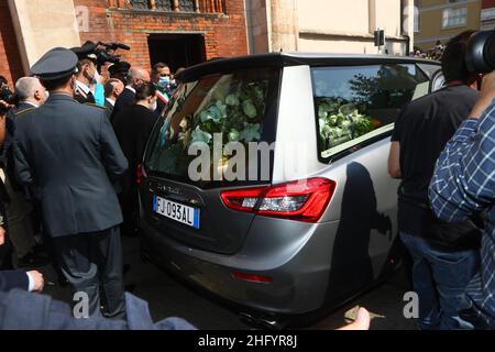 Mairo Cinquetti - Lapresse 29 mai 2021 Milan - Italie Actualités funérailles de Carla Fraci à San Marco Churc à Milan Banque D'Images