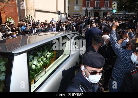 Mairo Cinquetti - Lapresse 29 mai 2021 Milan - Italie Actualités funérailles de Carla Fraci à San Marco Churc à Milan Banque D'Images