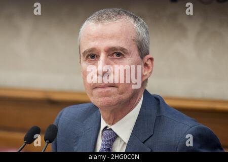 Roberto Monaldo / Lapresse 20-07-2021 Rome (Italie) politique le mouvement 5 étoiles présente le nouveau système de vote pour la démocratie directe dans le pic Alfonso Colucci Banque D'Images