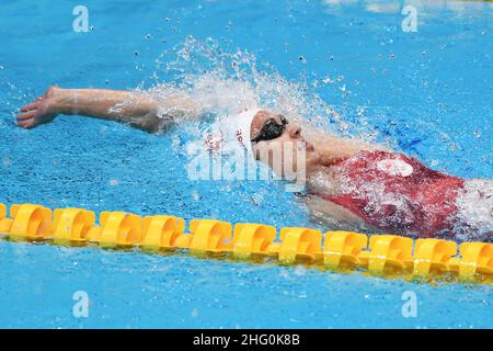 GIAN Mattia d'Alberto / Lapresse 30 juillet 2021 Tokyo Tokyo Jeux Olympiques de 2020 natation dans le pic: Banque D'Images