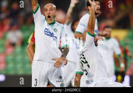 Foto Roberto Settonce/Andrea Pomponi/LaPresse08 Agosto 2021 Terni (TR), Italia sport calcio Ternana vs Avellino - Coppa Italia 2021/2022 - Stadio Libero Liberati Nella foto: tito delsione photo Roberto Settonce/Andrea Pomponi/Laseeaer 08 août 2021 Terni(TR), Italie : tio deluma Libero Sport - tio Libero - tiumo - tiumo - 2021/2022 Tio Liberation - tio - Tio Verdi - Tio Verdi - Tio Verdi - Tio Verdi - Tio Verdi - Tio Verdi Banque D'Images