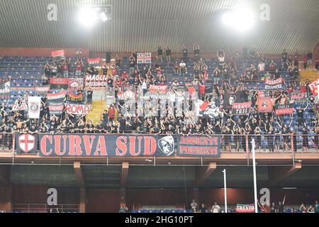 Foto Tano Pecoraro/Lapresse 23 agosto 2021 - Genova, Italia Sport, Calcio Sampdoria vs Milan - Campionato italiano di calcio Serie A TIM 2021/2022 - Stadio Luigi FerrarisNella foto:TifosiPhoto Tano Pecoraro/Lapresse 23 août 2021 - Gênes, Italie Sport, Soccer Sampdoria vs Milan - série italienne Championnat De football 2021/2022 - Stade Luigi Ferraris.in la photo: Supporters Banque D'Images