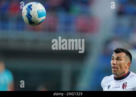 Spada/Lapresse 28 août 2021 -, Bergame Sport, Soccer Atalanta vs Bologne - Championnat italien de football série A 2021/2022 - Gewis Stadium sur la photo: gary medel Banque D'Images