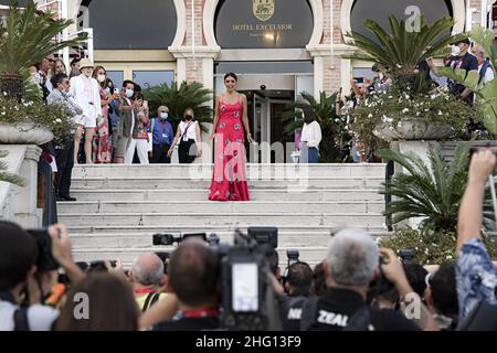 GIAN Mattia d'Alberto - Lapresse 2021-08-31 Venise 78th Venise Filmfestival Serena Rossi photo: Serena Rossi Banque D'Images