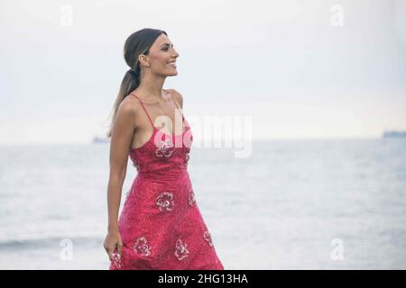 Piergiorgio Pirrone - Lapresse 2021-08-31 Venise 78th Venise Filmfestival Photocall Serena Rossi dans la photo: Serena Rossi Banque D'Images