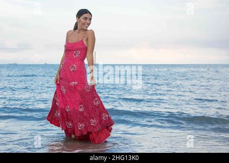 Piergiorgio Pirrone - Lapresse 2021-08-31 Venise 78th Venise Filmfestival Photocall Serena Rossi dans la photo: Serena Rossi Banque D'Images