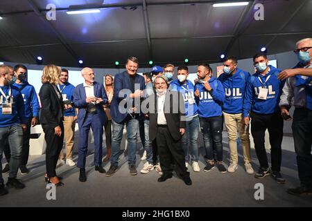 Michele Nucci/Lapresse 10 septembre 2021 - Bologna, Italie Actualités Ministre Renato Brunetta au Festival national de l'unité Banque D'Images